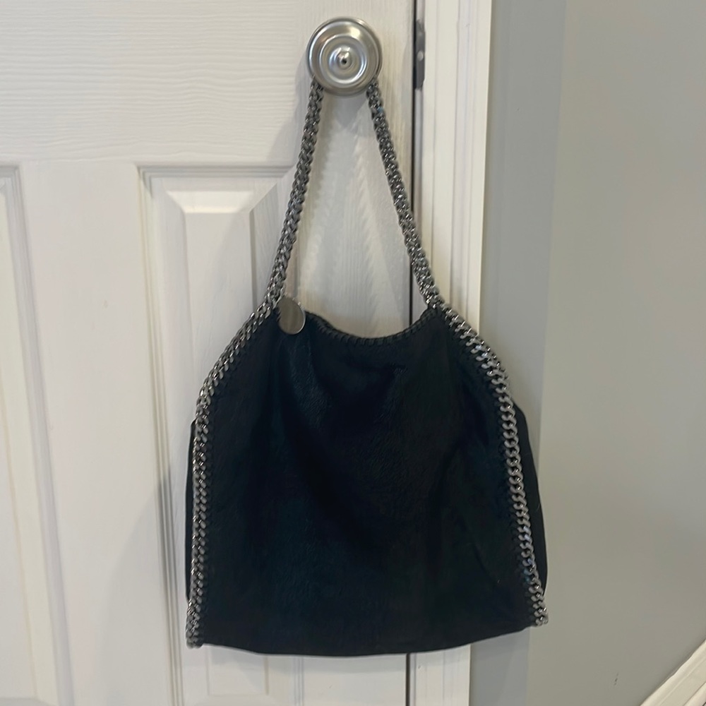 Black Stella McCartney bag with wallet